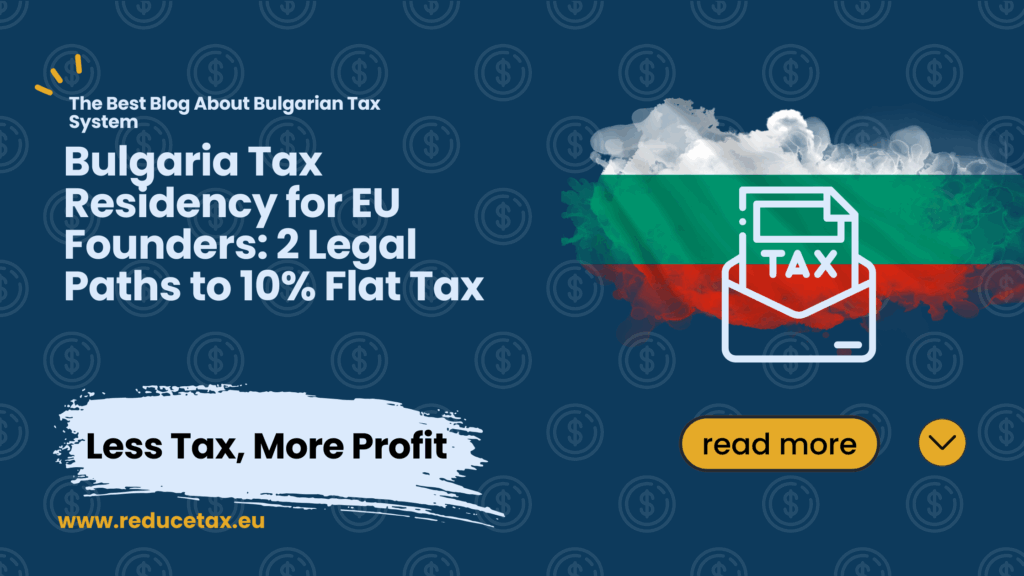Bulgaria tax residency